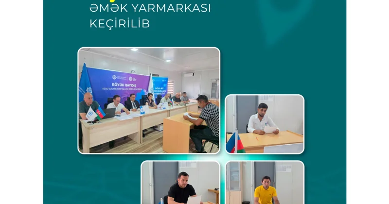 На прошедшей в Лачине ярмарке труда были представлены вакансии по профессии сапера