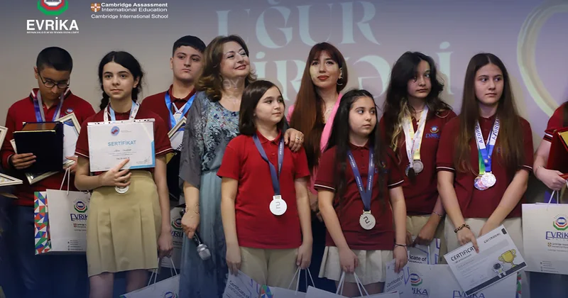 Evrika liseyinin şagirdləri respublika və beynəlxalq arenada böyük uğurlara imza atıblar Fotolar
