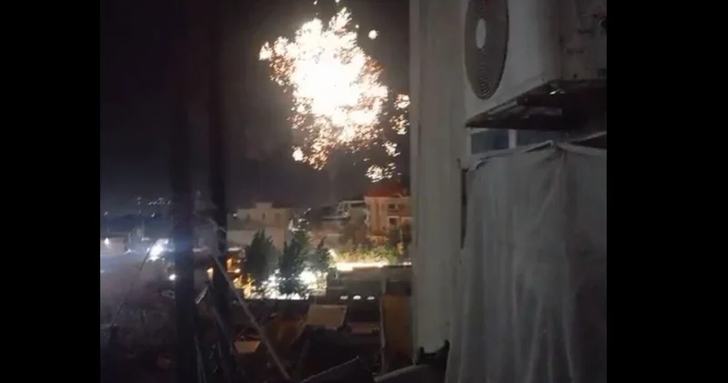Həddini aşan əyləncə: Bakıda restoranda yaylım atəşi VİDEO