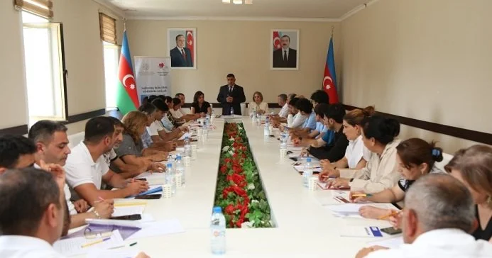 “Sağlamlıq üçün tibbi təfəkkürün inkişafı” layihəsi çərçivəsində növbəti tədbir Sabirabadda keçirilib FOTOLAR