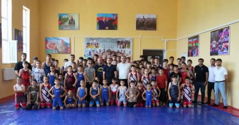 Füzulidə yeni güləş mərkəzi istifadəyə verilib