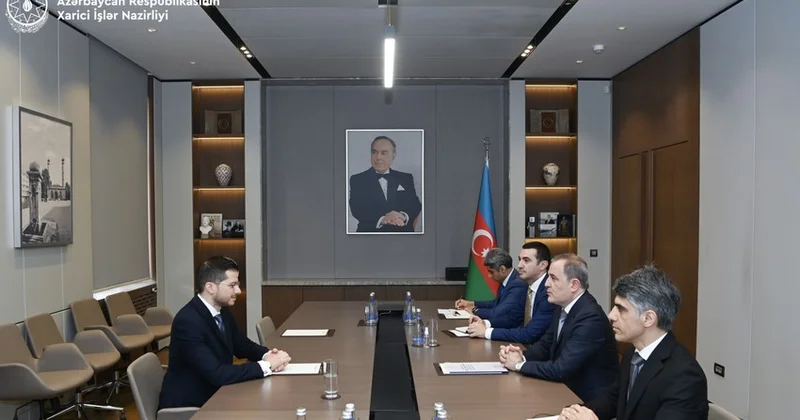 Ceyhun Bayramov Corc Diki qəbul etdi FOTOLAR