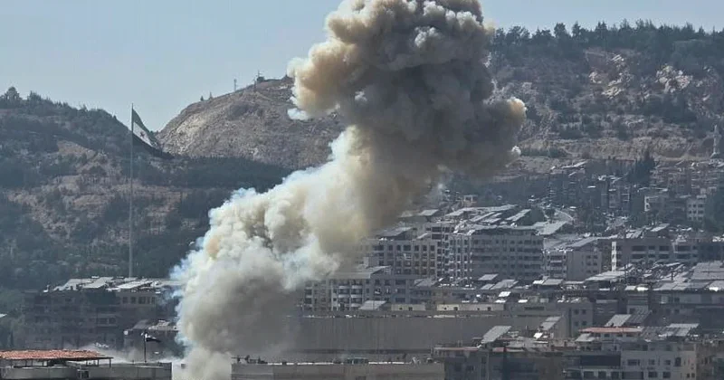 İsrail yenidən Suriyanı bombalamağa başladı