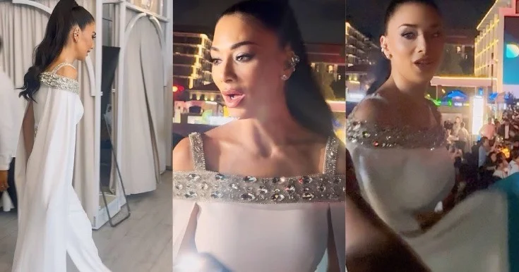 Nikol Şerzinger Bakıdakı festivalda Video