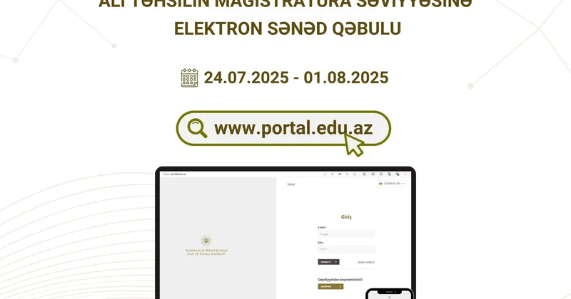 Magistraturaya elektron sənəd qəbuluna başlanılır