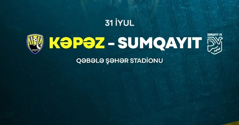 Kəpəz lə Sumqayıt yoxlama matçında üz üzə gələcəklər