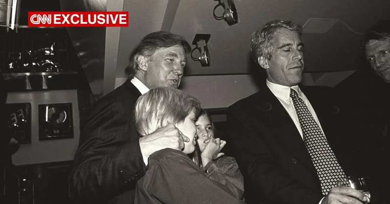 CNN опубликовал ранее эксклюзивные кадры с участием Трампа и Эпштейна ВИДЕО