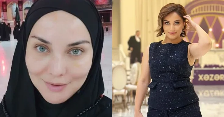Nigar Kərbəla ziyarətində Video