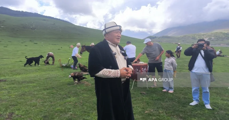 Azərbaycanlı jurnalistlər Qırğızıstanda köçəri mədəniyyəti və Dünya Köçəri Oyunlarına hazırlıqla tanış olublar FOTO
