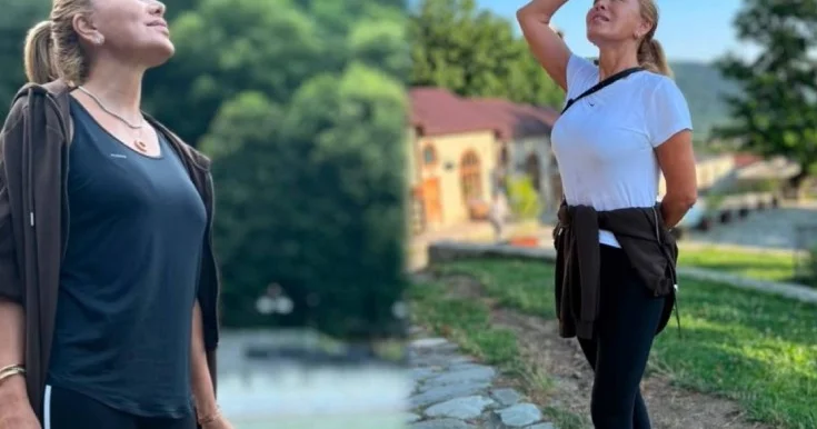Xoşqədəm formada qalma sirrini bölüşdü Video