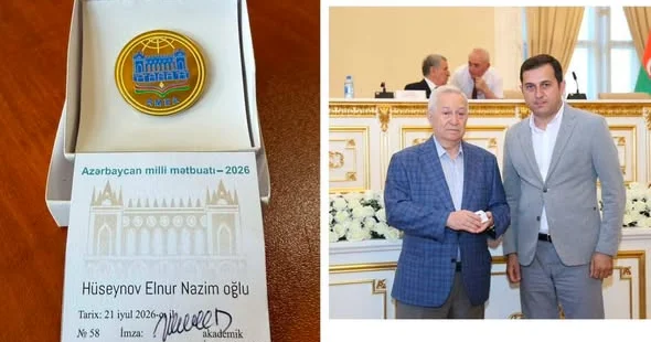 Elnur Eltürk təltif olunub