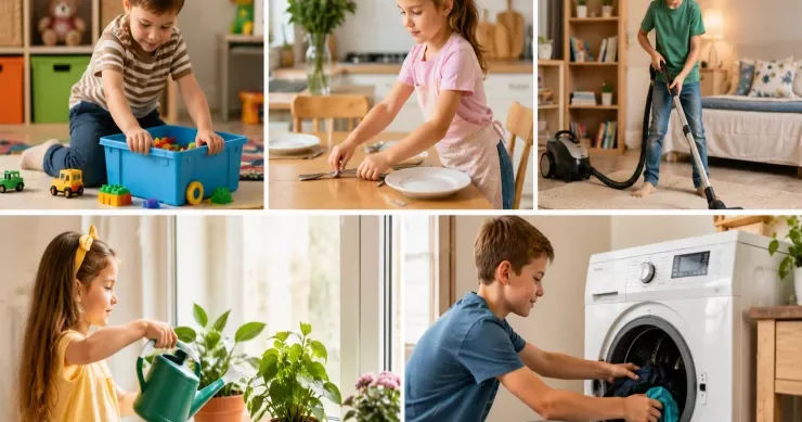 Uşağa məsuliyyəti necə öyrətmək olar? 3 12 yaşa uyğun ev tapşırıqları