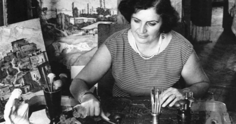 Tanınmış rəssam Maral Rəhmanzadənin anadan olmasından 110 il ötür