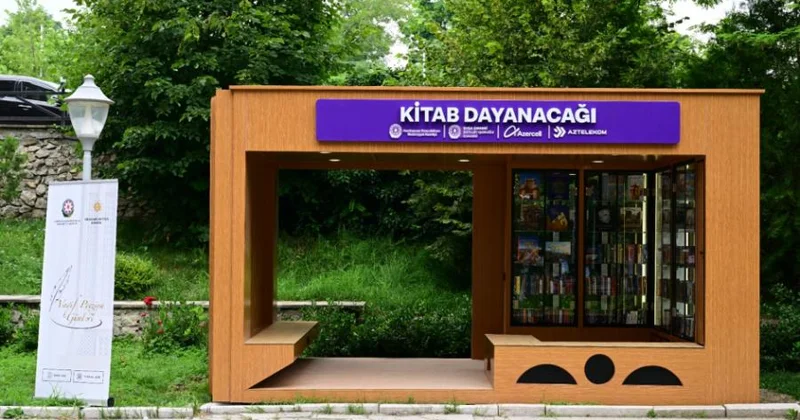 Şuşada yaradılan “Kitab dayanacağı” sakinlərin və qonaqların marağına səbəb olub