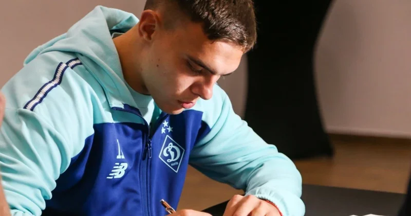 Dinamo gənc futbolçusu ilə müqaviləni yenilədi 5 illik saziş