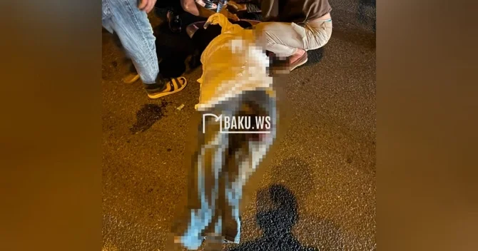 Bakıda ağır qəza Gecə piyadalar vuruldu