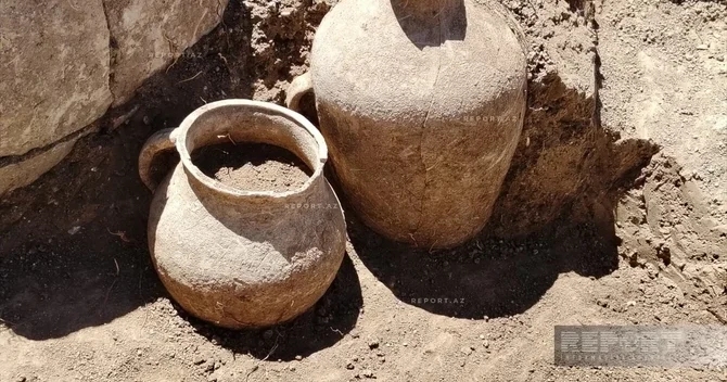 Cəlilabadda park tikintisi zamanı qədim əşyalar tapılıb