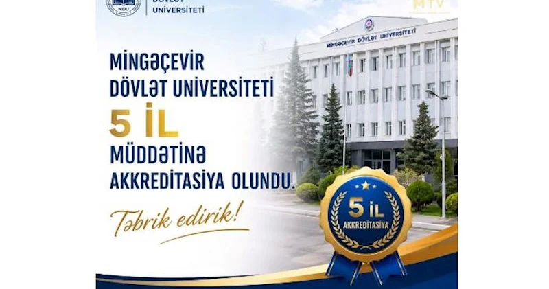 MDU 5 il müddətinə akkreditasiya olundu