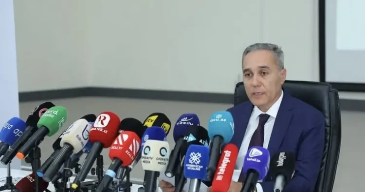 Peşə təhsili müəssisələrinə tələbə qəbulu ilə bağlı mətbuat konfransı keçirilib Fotolar