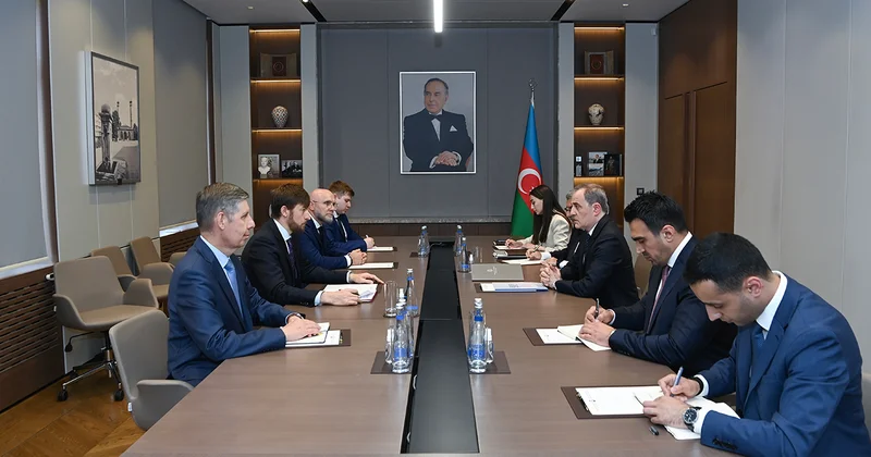 Bayramov Putinin köməkçisini qəbul etdi Fotolar