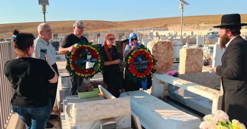 Xalq artistimiz İsrailin Arad şəhərində dəfn edilib FOTOLAR