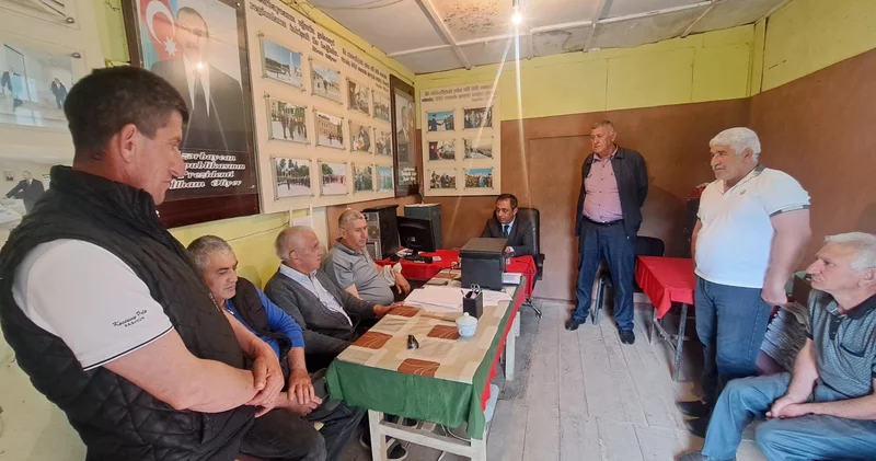 Qaravəlilər kənd ƏPT də dəyirmi masa keçirildi FOTO
