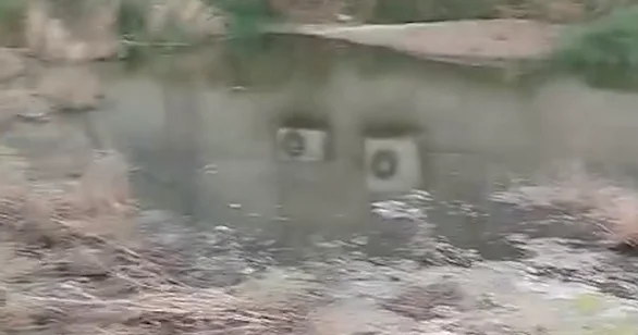 Zabratda kanalizasiya suyu stadiona axır VİDEO