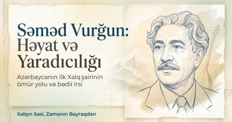 “Xalqın səsi, zamanın bayraqdarı”: Xalq şairi Səməd Vurğunun 120 illik yubileyinə daha bir töhfə