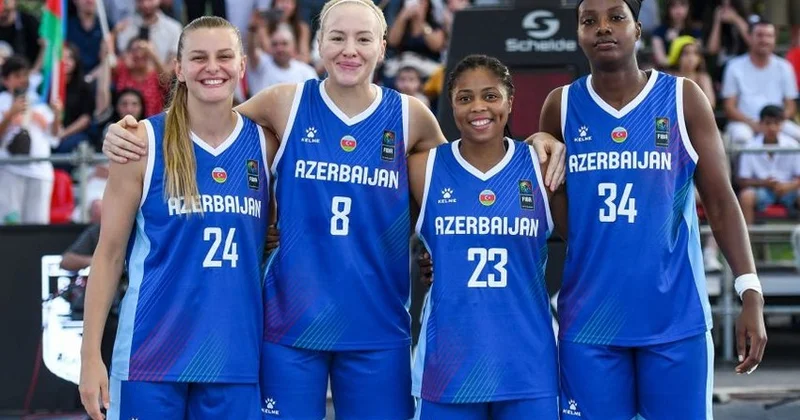 Azərbaycanın 3x3 basketbol millisi Dünya Qadın Seriyasının Səbail mərhələsinin1/4 finalına yüksəlib