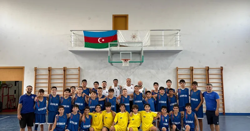Uşaq basketbolçular arasında milli komanda üçün seçim prosesinə start verilib FOTO