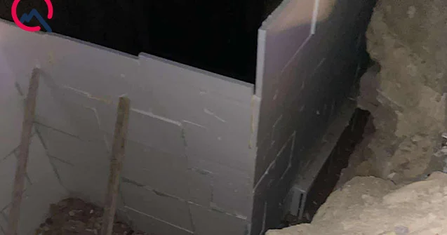 Bakıda kişi quyuya düşüb xəsarət aldı Fotolar