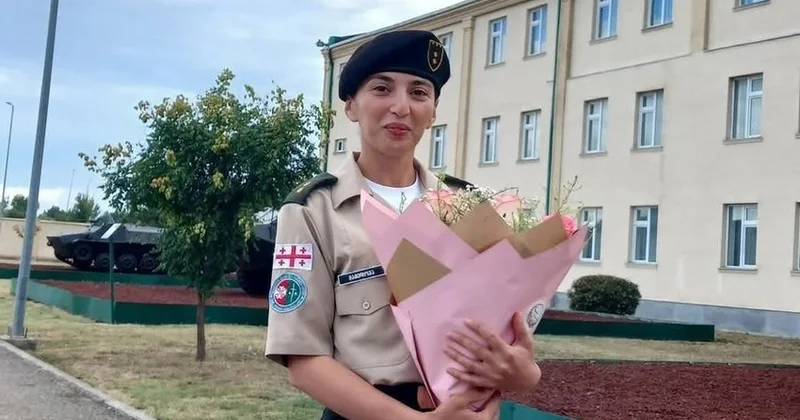 В ВС Грузии этническая азербайджанка получила звание лейтенанта Minval Politika
