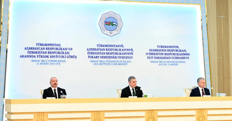 Bakı, Daşkənd və Aşqabad strateji tərəfdaşlığın möhkəmləndirilməsi kursunu təsdiqləyən birgə bəyanat qəbul edib
