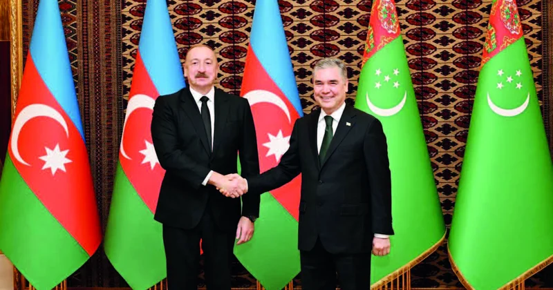 Azərbaycan Türkmənistan dostluğu əməkdaşlığın strateji mərhələsinə daxil olur