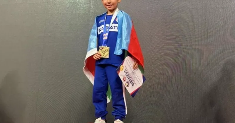 Азербайджанский каратист завоевал золотую медаль в Турции ФОТО