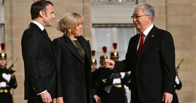 Tokayev Makronla Qafqazdan danışdı