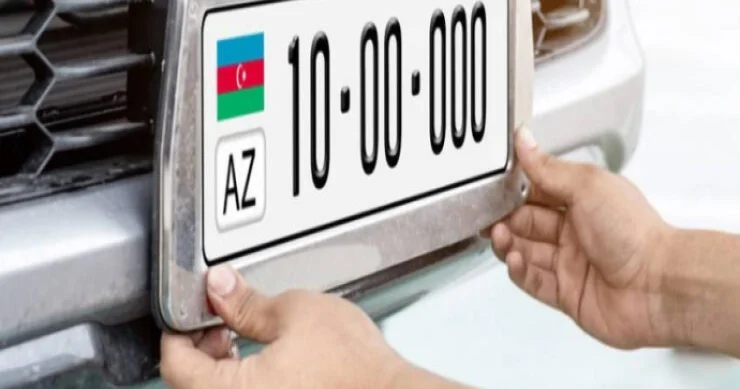 Oğurladığı nömrələri öz maşınına qoyub sürən saxlanıldı