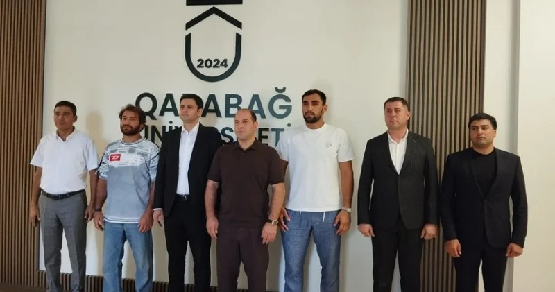 Olimpiya çempionları Xankəndi şəhərinə səfər ediblər