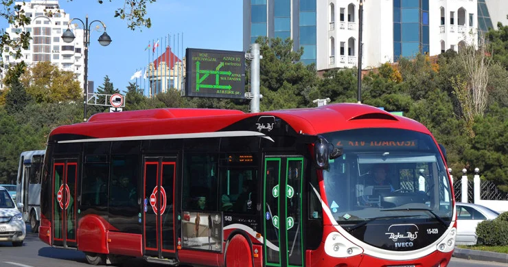 Bakıda daha bir marşrutda istismar olunan avtobuslar yenilənir KONKRET