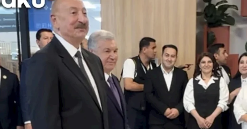 Daşkənddə maraqlı anlar: Tələbə İlham Əliyevi Azərbaycan dilində salamladı VİDEO