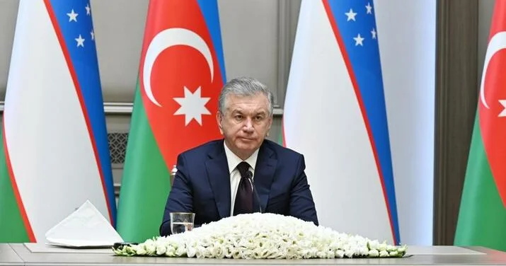 Şavkat Mirziyoyev “Heydər Əliyev” ordeni ilə təltif edildi