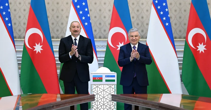 İlham Əliyev Daşkənddə tarixi müqavilə imzaladı