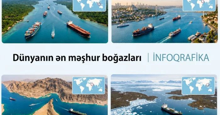 Dünyanın ən məşhur boğazları │ İNFOQRAFİKA