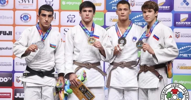 Юные дзюдоисты Азербайджана завоевали золото и серебро на чемпионате мира