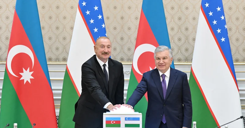 Azərbaycanın Özbəkistandakı layihələrinin açılış və təməlqoyma mərasimi oldu Foto