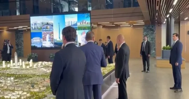 Prezident İlham Əliyevə “Yeni Daşkənd” layihəsinin təqdimatı keçirildi VİDEO