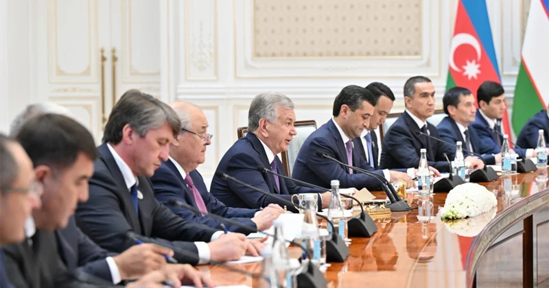 Şavkat Mirziyoyev Vaşinqtonda görüşününü və Birgə Bəyannamənin Prezident İlham Əliyevin parlaq qələbəsi kimi qiymətləndirib
