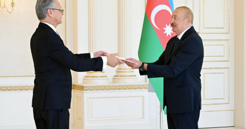 Prezident Almaniyanın yeni səfirini qəbul etdi Fotolar