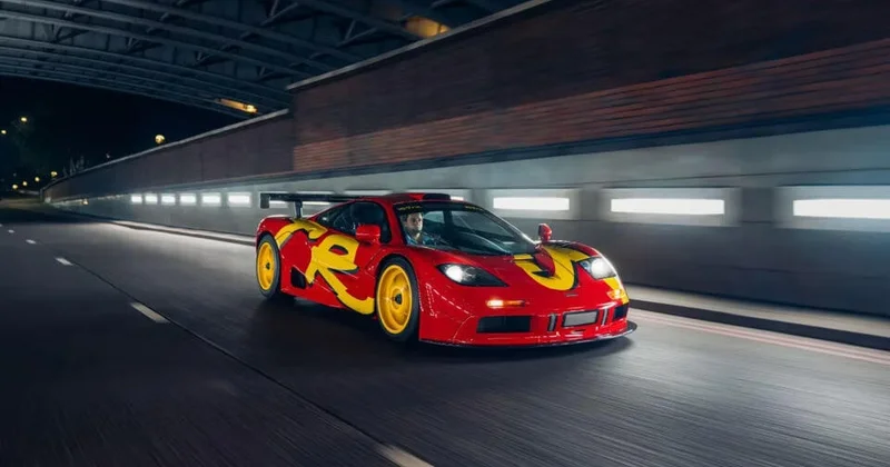 McLaren барабанщика Pink Floyd стал самым дорогим британским автомобилем ФОТО