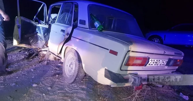 Göyçayda yol nəqliyyat hadisəsi baş verib, xəsarət alanlar var